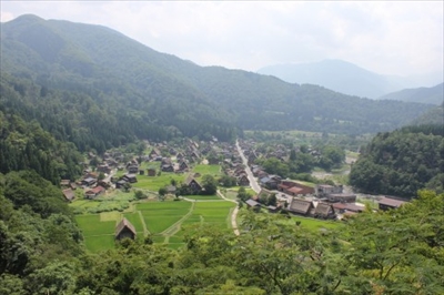 白川郷の景観